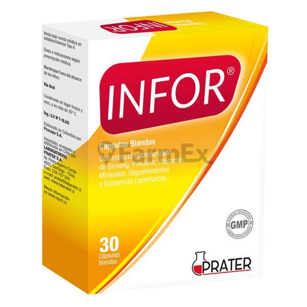 Infor x 30 comprimidos PRATER